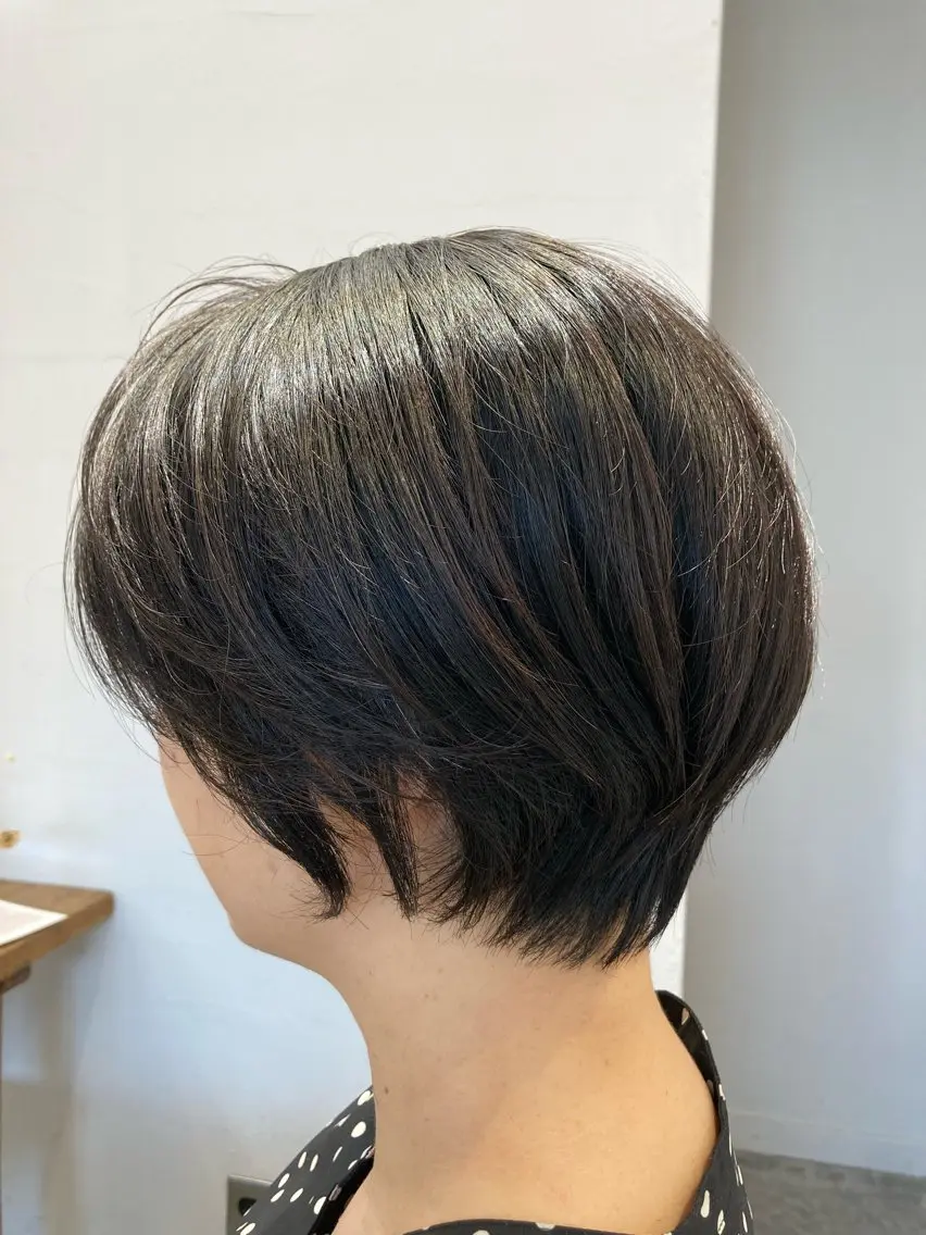 ショート カット トリートメント 尾上 悠人のヘアスタイル