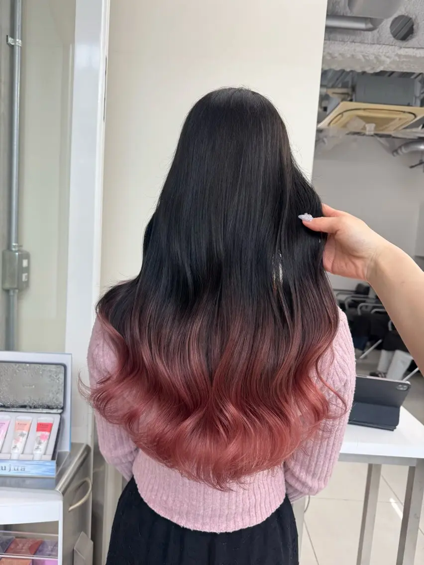 カラー グラデーションモデル ALIVE河合優吾のヘアスタイル
