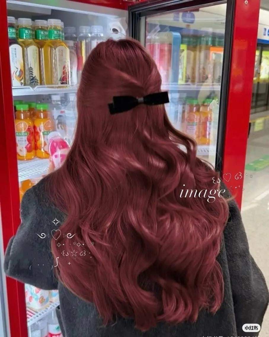 ロング カラー ヘアアレンジ ヘアカラー ヘッドスパ ヘアセット 🩶渋谷の赤髪 トップ/らいる🩶のヘアスタイル