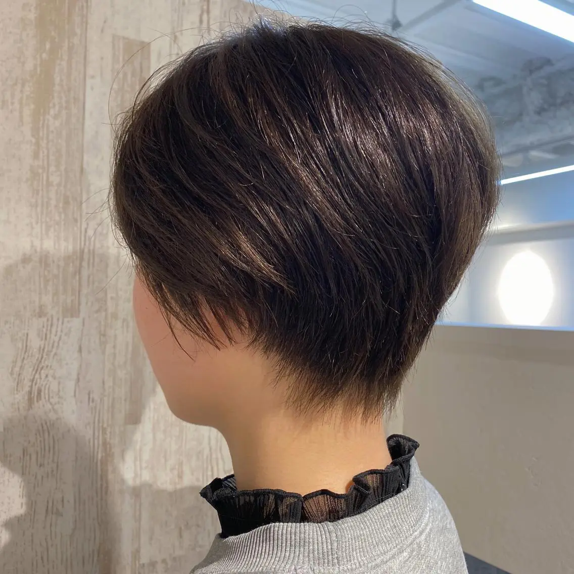 ショート 大場 優のヘアスタイル