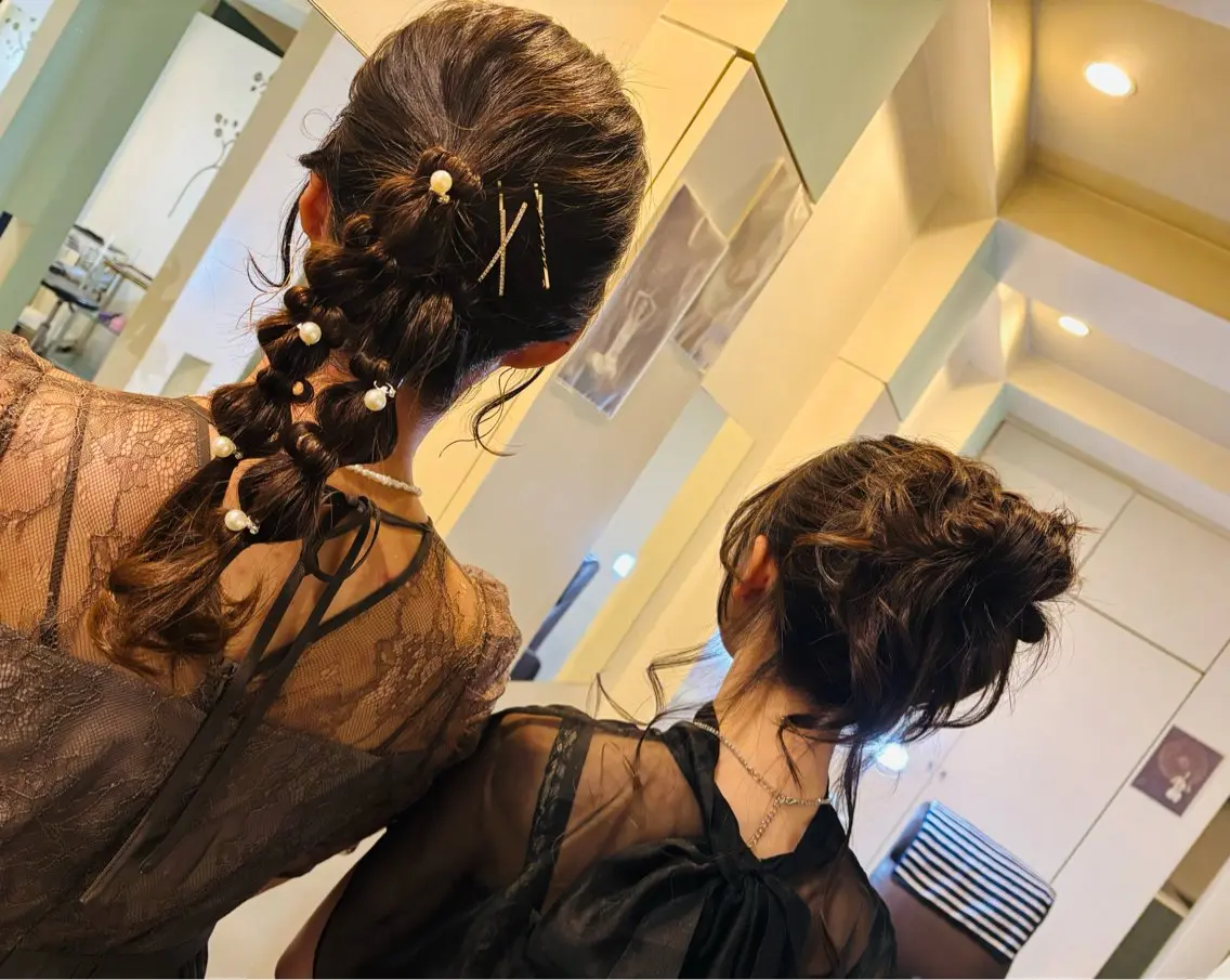 セミロング ヘアセット 森 陽子のマツエク・マツパデザイン