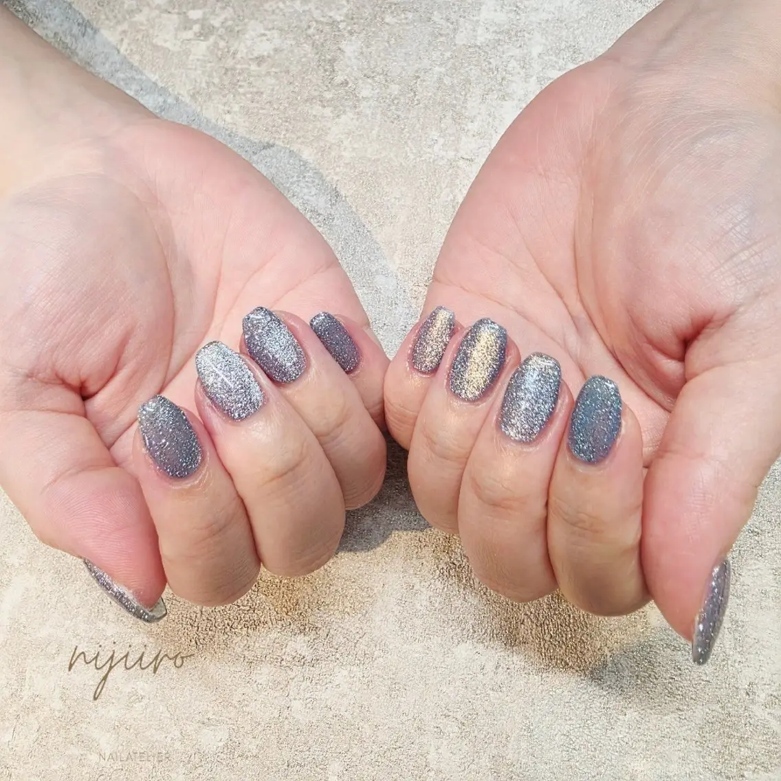ネイル ハンドネイル nijiiro🌈 サトウのネイルデザイン