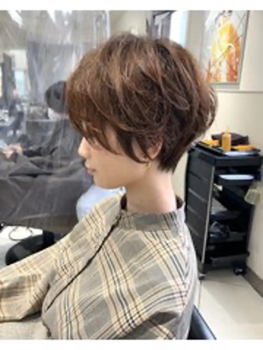 ショート 渋谷美容師 vain はるのヘアスタイル