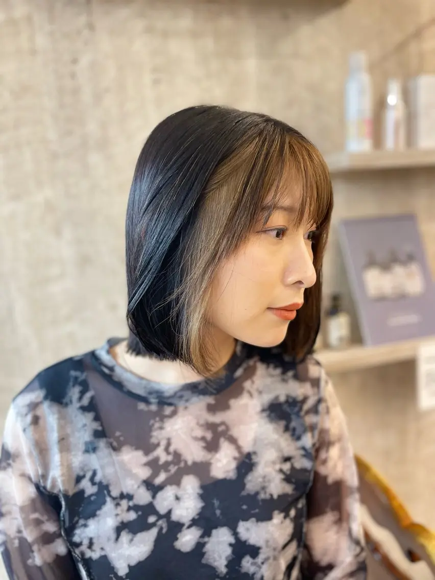 ショート カラー 🇰🇷韓国ヘア 🇰🇷ナミユウのヘアスタイル
