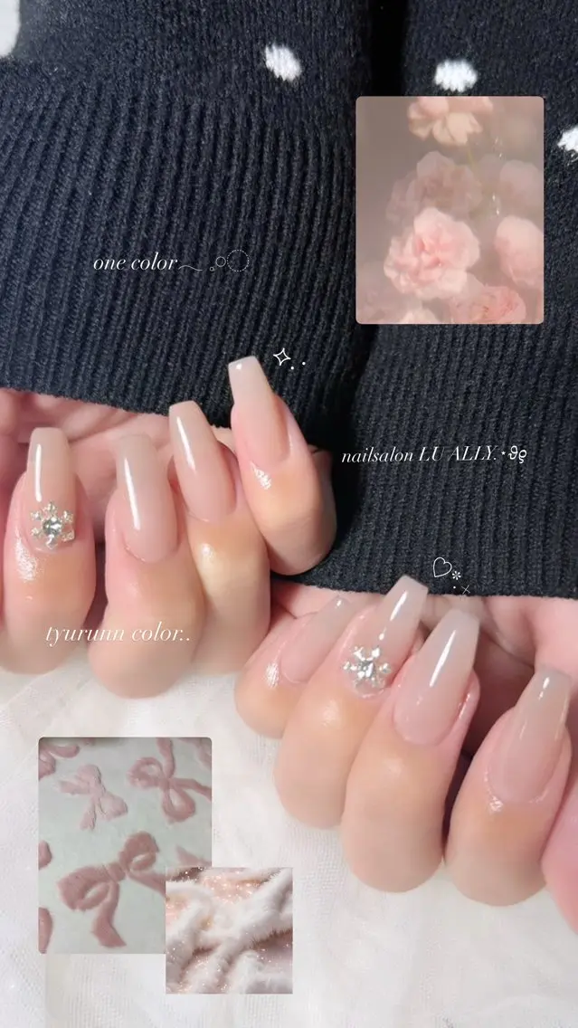 🎀ワンカラー/ラメグラデーション🎀【オフ込み】の写真