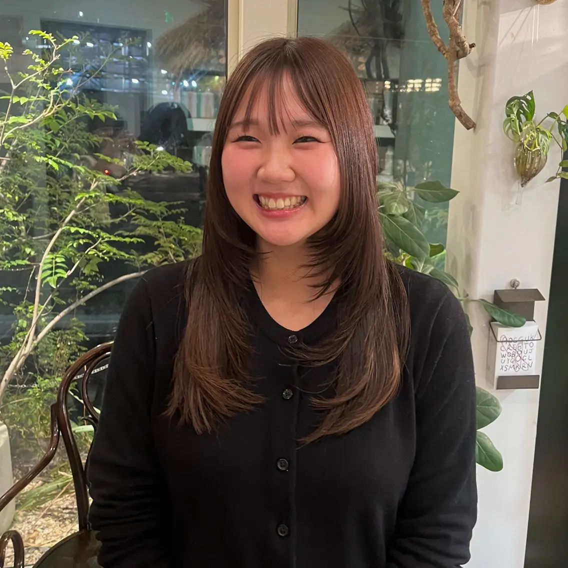 ロング 高原 優のヘアスタイル
