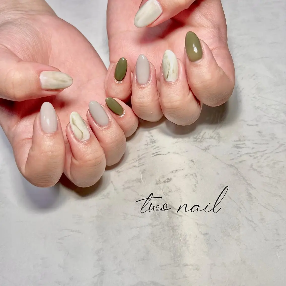 ネイル アートネイル フットネイル ハート ニュアンスネイル ホワイト two nailのネイルデザイン