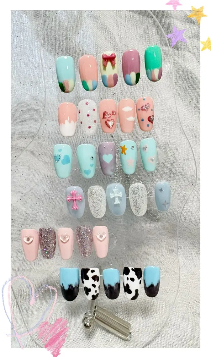 ミディアム ハンドネイル AMI Nailsalonのネイルデザイン