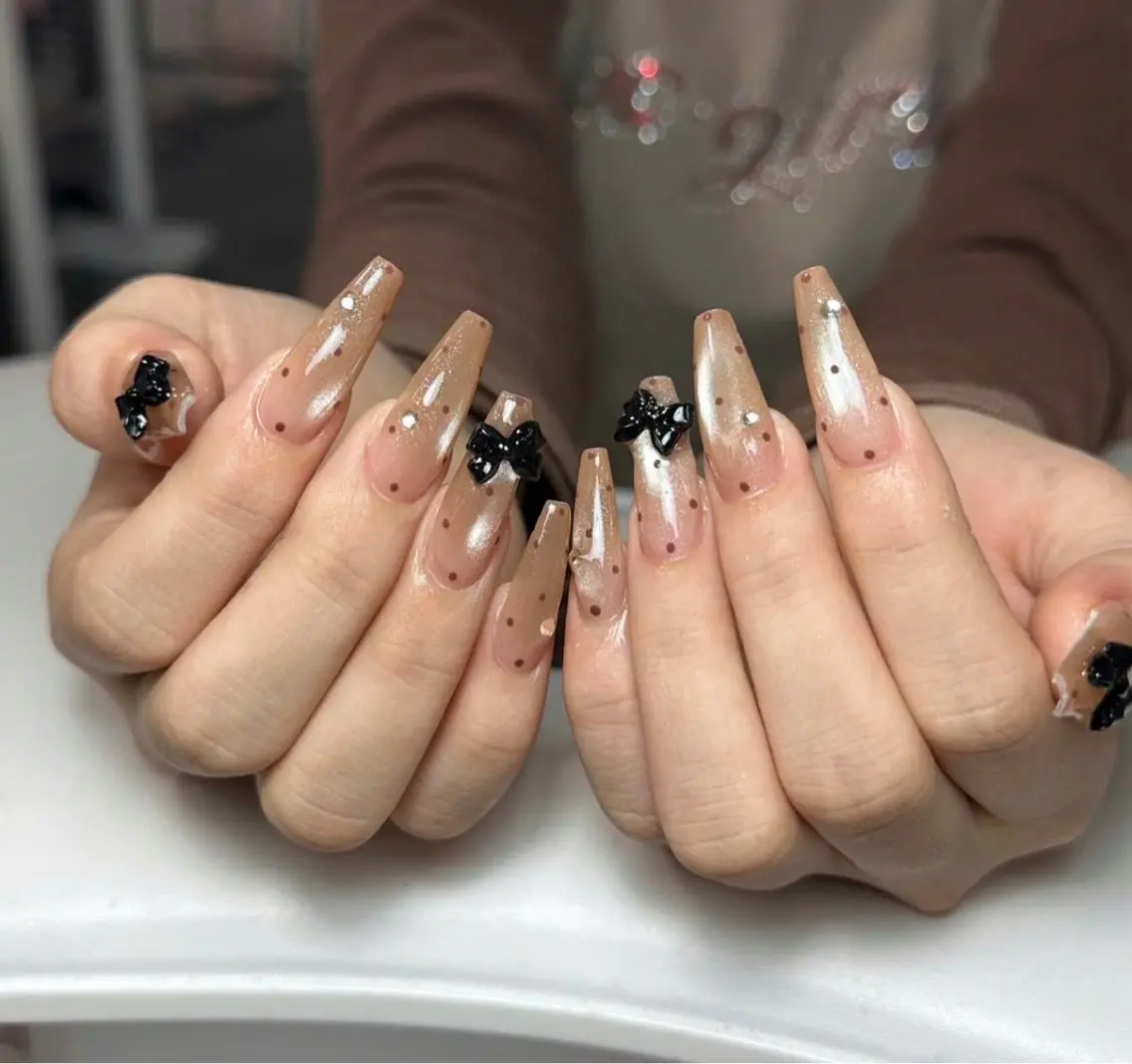 ネイル 長さ出し 韓国ネイル 持ち込み ネイルチップ ワンホンネイル ハンドネイル ハンドケア Yumi_NOERA 持ち込み大塚店のネイルデザイン