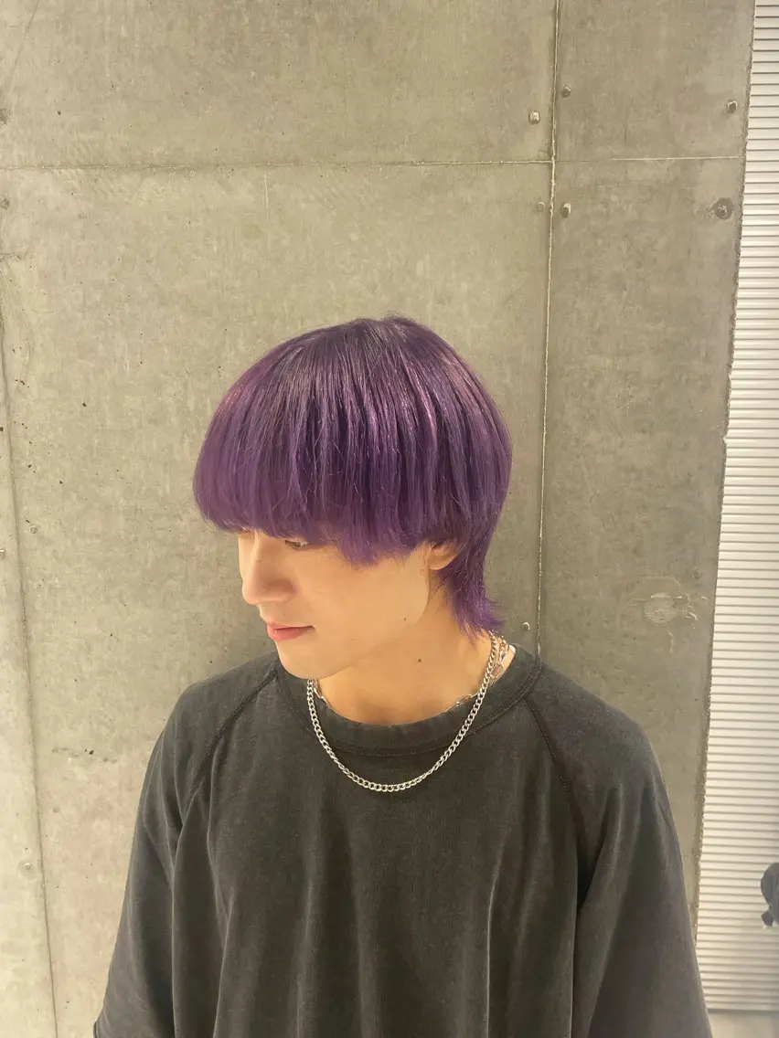 ショート カラー yuzuna ハイトーン 天神のヘアスタイル