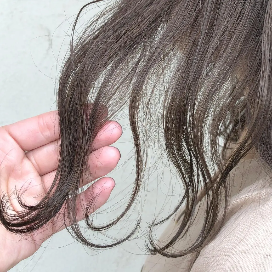 ミディアム カラー アディクシーカラー ヘアカラー トリートメント ヘアセット 艶髪育成サロン 京橋　shinのヘアスタイル