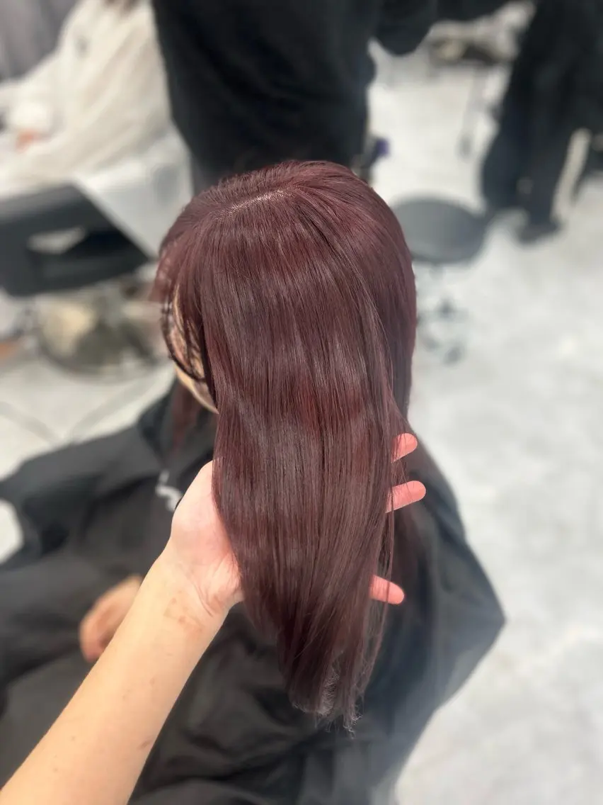 ミディアム 🥀艶髪/似合わせ 暖色/まな🥀のヘアスタイル