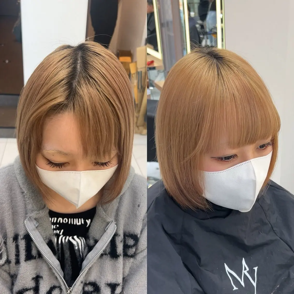 ナチュラルウルフ 九嶋優斗のヘアスタイル