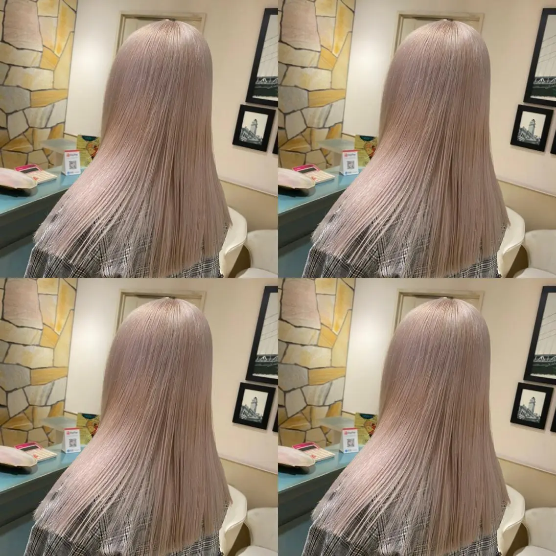 セミロング カラー カット ヘアカラー トリートメント レイヤー×艶髪特化 マネージャー安藤光司のヘアスタイル