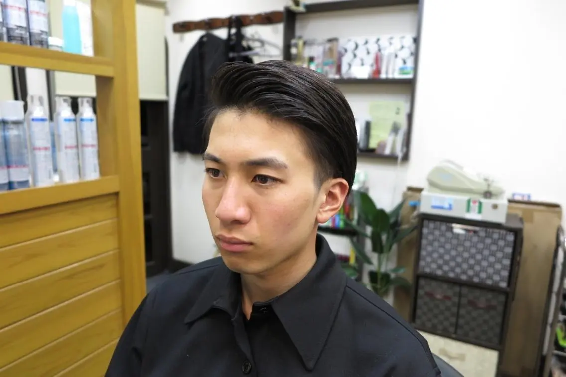 ショート メンズ 男を磨く Barber オオキのヘアスタイル