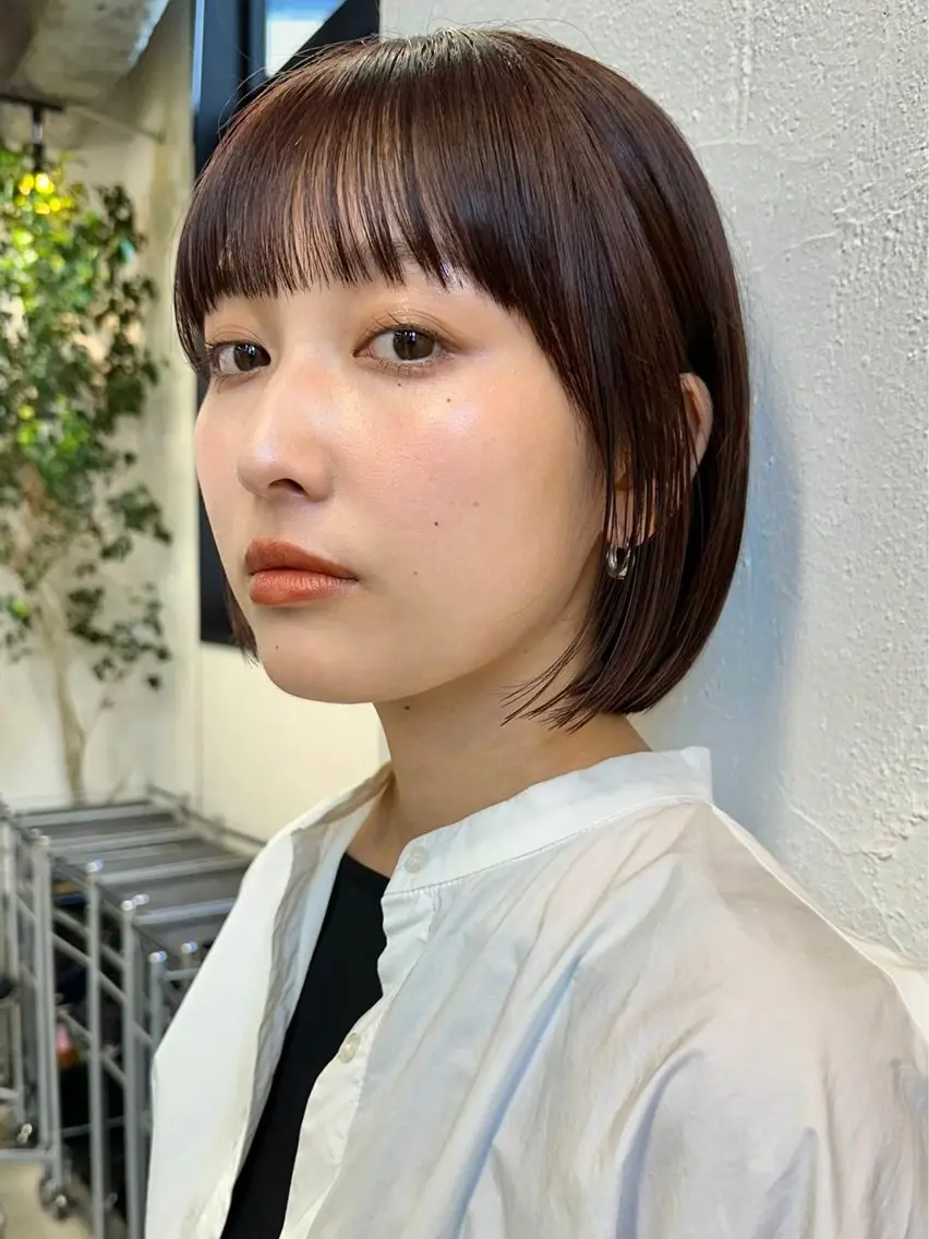 ショート 🎀 のえか/ハイ トーン/ピンク🤍のヘアスタイル