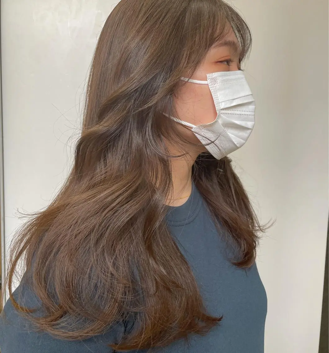 ロング カラー 極上の艶髪 RINAのヘアスタイル