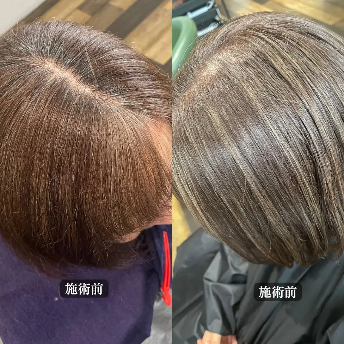 ショート カラー アッシュ ハイライトカラー ハイライト ヘアカラー トリートメント 白髪ぼかし ハイライト専門/大嶋のヘアスタイル