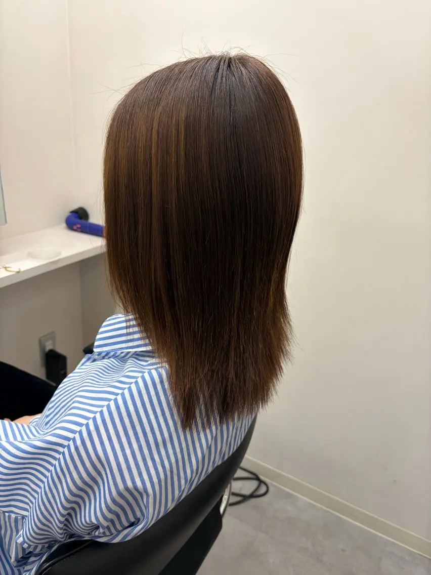 ショート 縮毛矯正 酸性ストレート 縮毛矯正 トリートメント 髪質改善/縮毛矯正/ 艶カラー/登貴のヘアスタイル