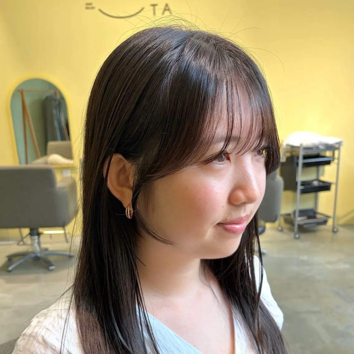 セミロング カラー 🫧透明感カラー/ 青山瑞季🫧のヘアスタイル