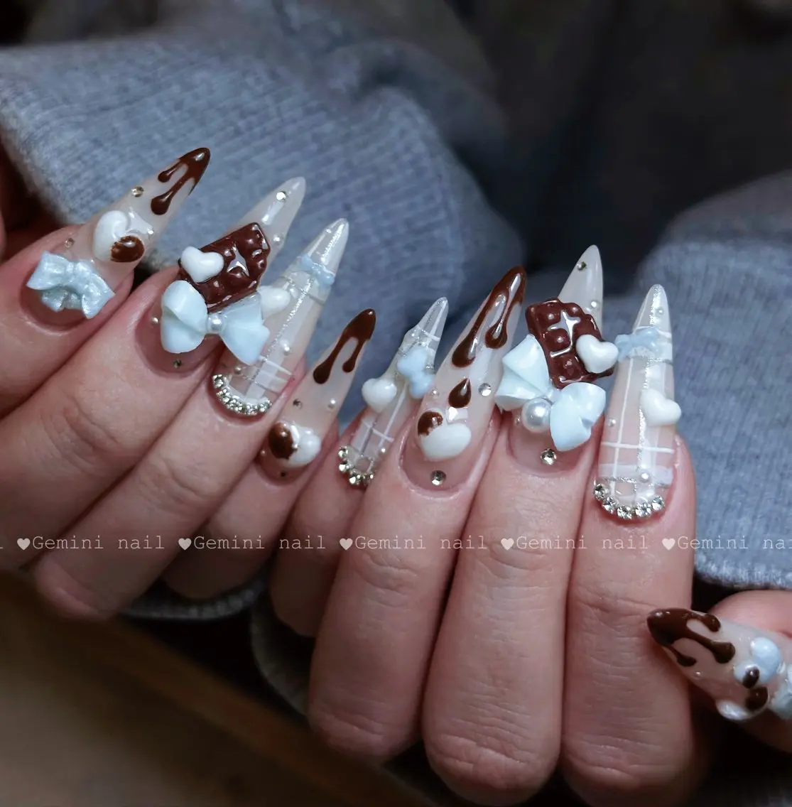 ネイル ハンドネイル Gemini nailのネイルデザイン