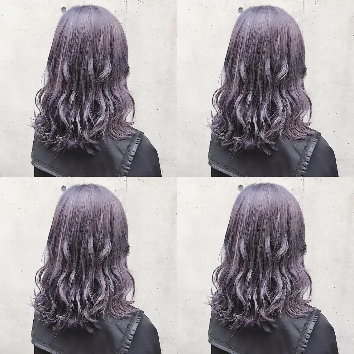 ミディアム カラー ヘアアレンジ ヘアカラー トリートメント TAKUMAブリーチ /切りっぱなし🪽のヘアスタイル