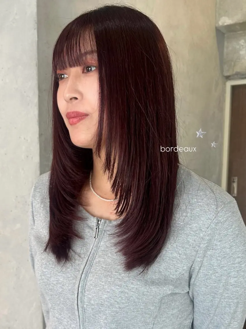 セミロング カラー 暖色カラー/レイヤー 🌙 オノユリカのヘアスタイル