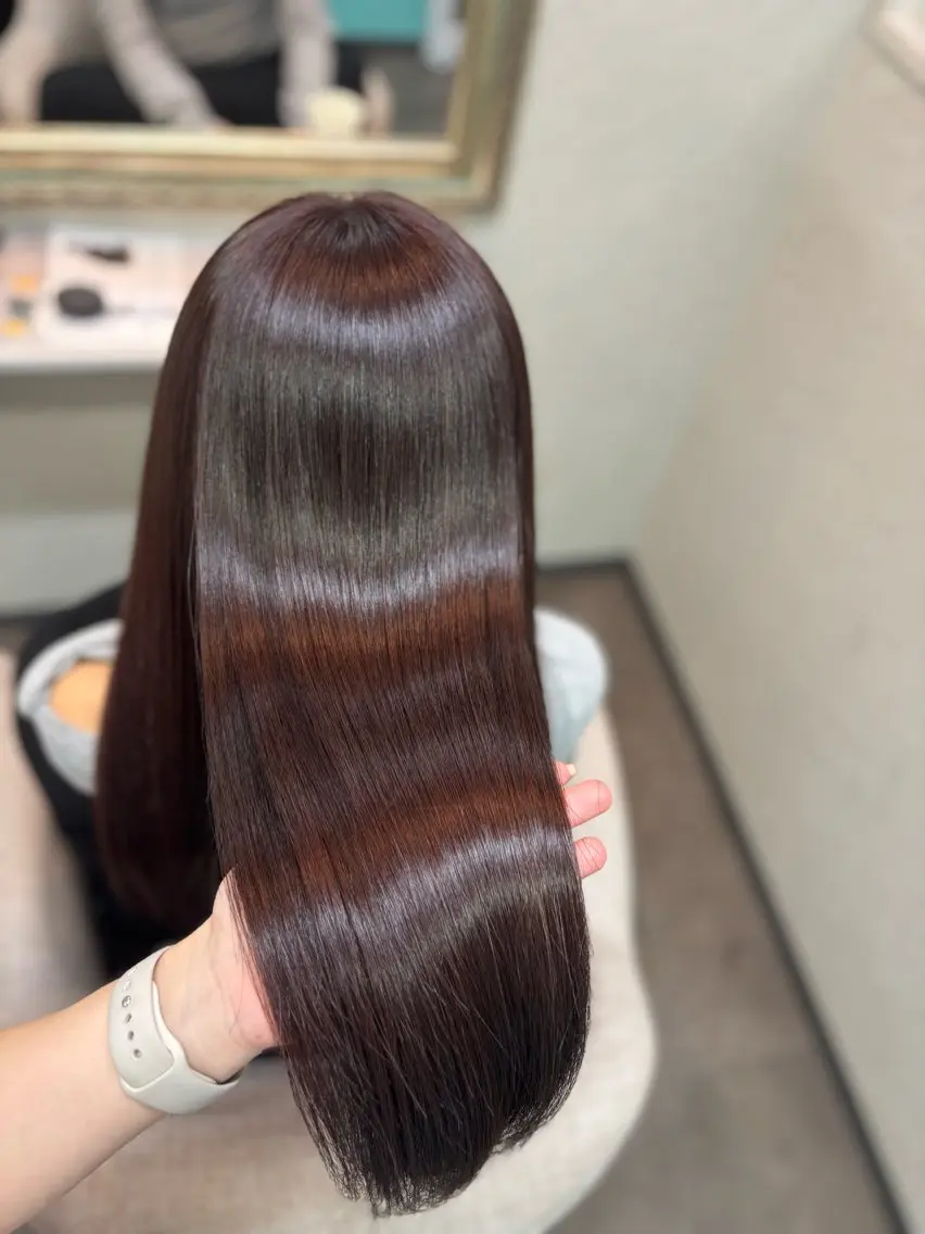 \忙しい人向け❣️フルコースmenu✨/ 美髪チャージフルカラー+似合わせカット🥰の写真