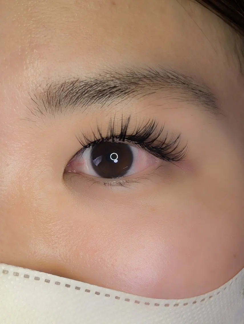 マツエク・マツパ 束感まつ毛 ボリュームラッシュ マツエク EYELASH lino　合志市のマツエク・マツパデザイン