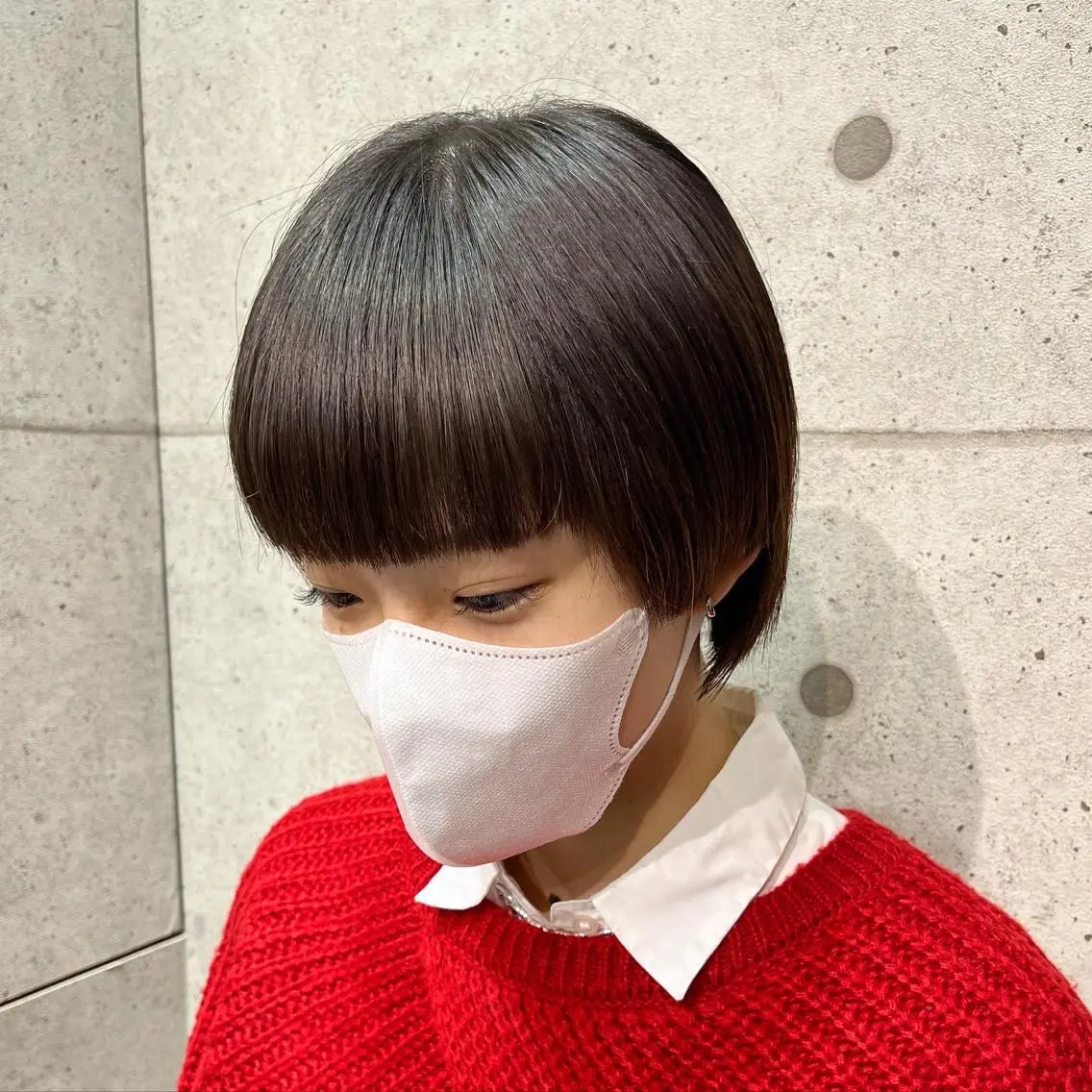 ショート 中村 彩夏のヘアスタイル