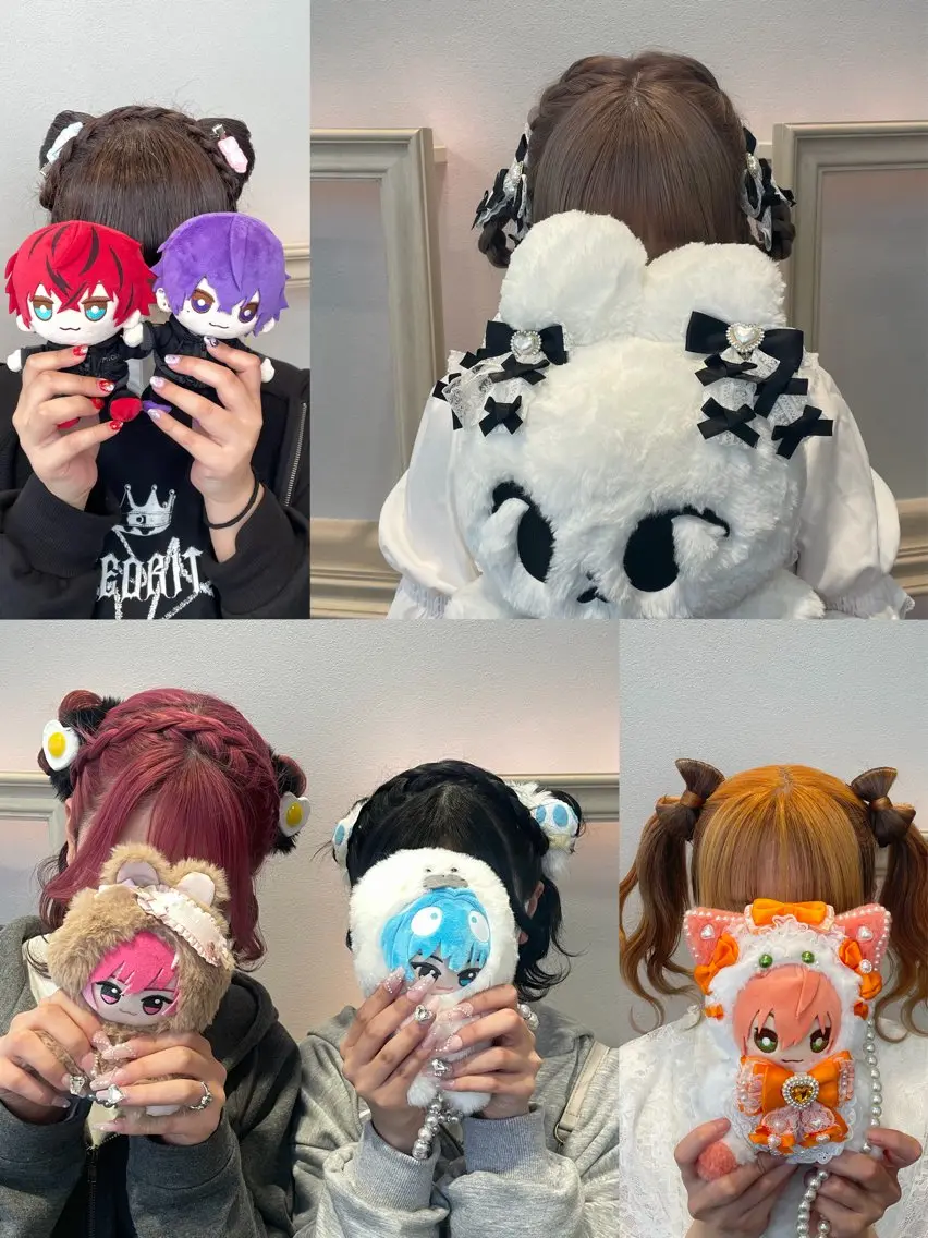 イベントヘアメ/くるみちゃんヘア/クラゲ/編みたらし/サイドポニー/立体リボン/立体猫耳/etc...の写真