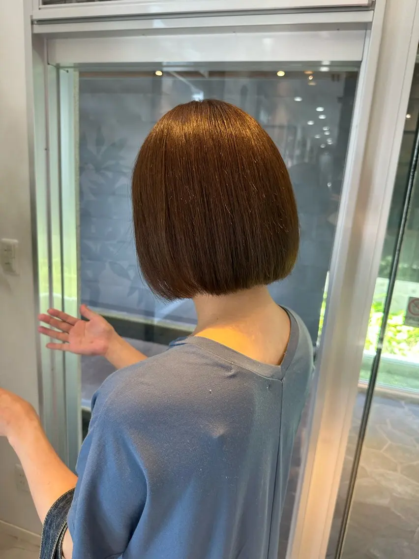 一度ご来店頂いたお客様限定！ボブカット✨の写真