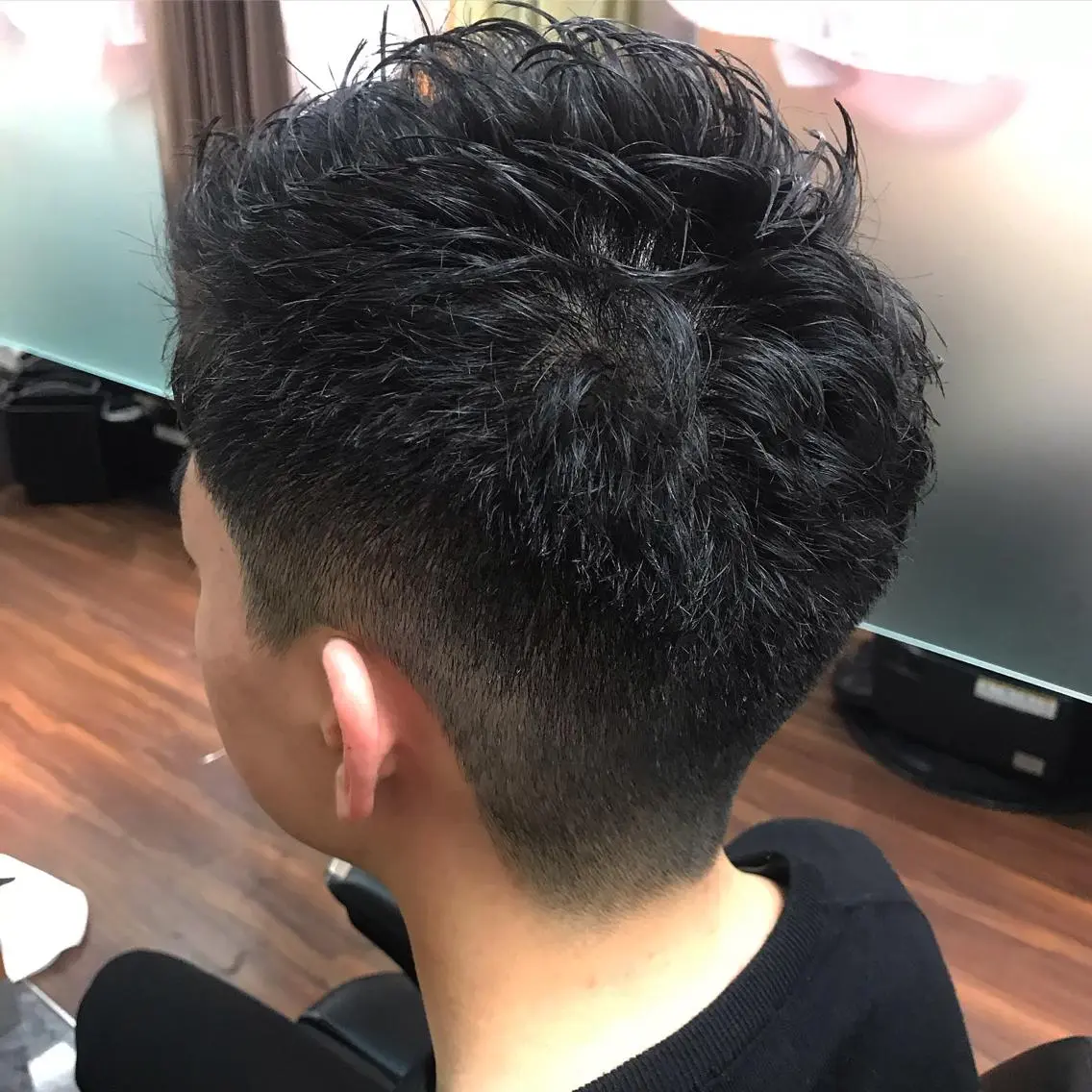 ショート プレミアムバーバー 表参道のヘアスタイル