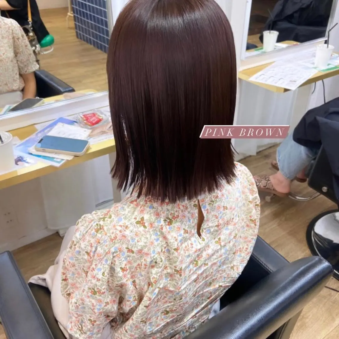 ミディアム カラー ベージュカラー ブリーチ ケアブリーチ 透明感カラー ダブルカラー mai 🎀 / 梅田美容室のヘアスタイル