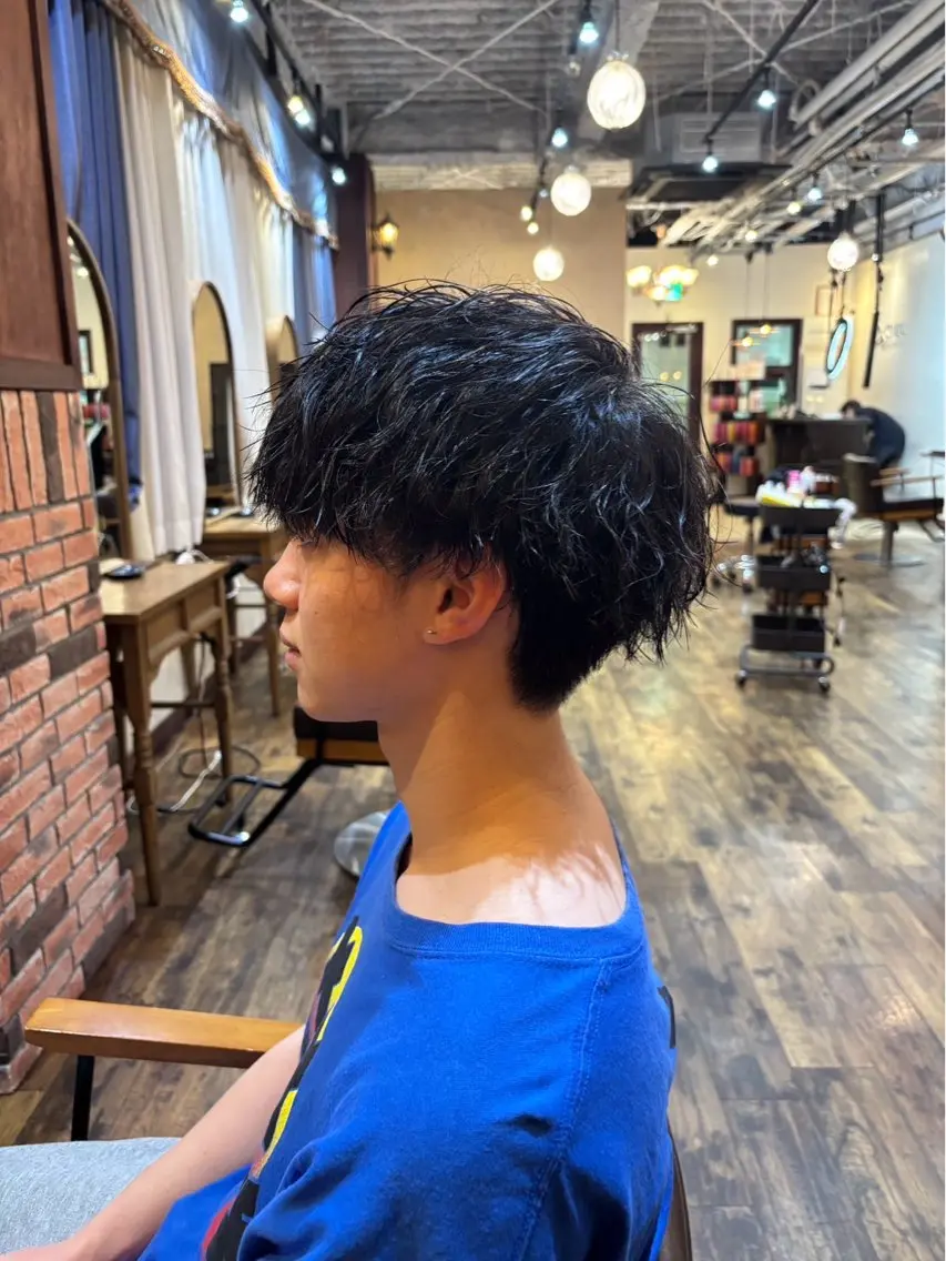 パーマ メンズ 菅野 涼 ARTS litaのヘアスタイル