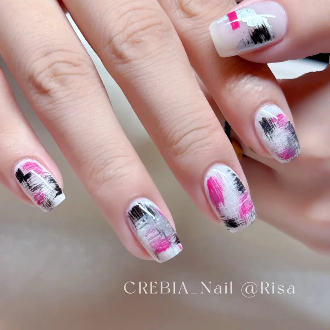 ネイル 持ち込み ハンドネイル CREBIA Nailのネイルデザイン