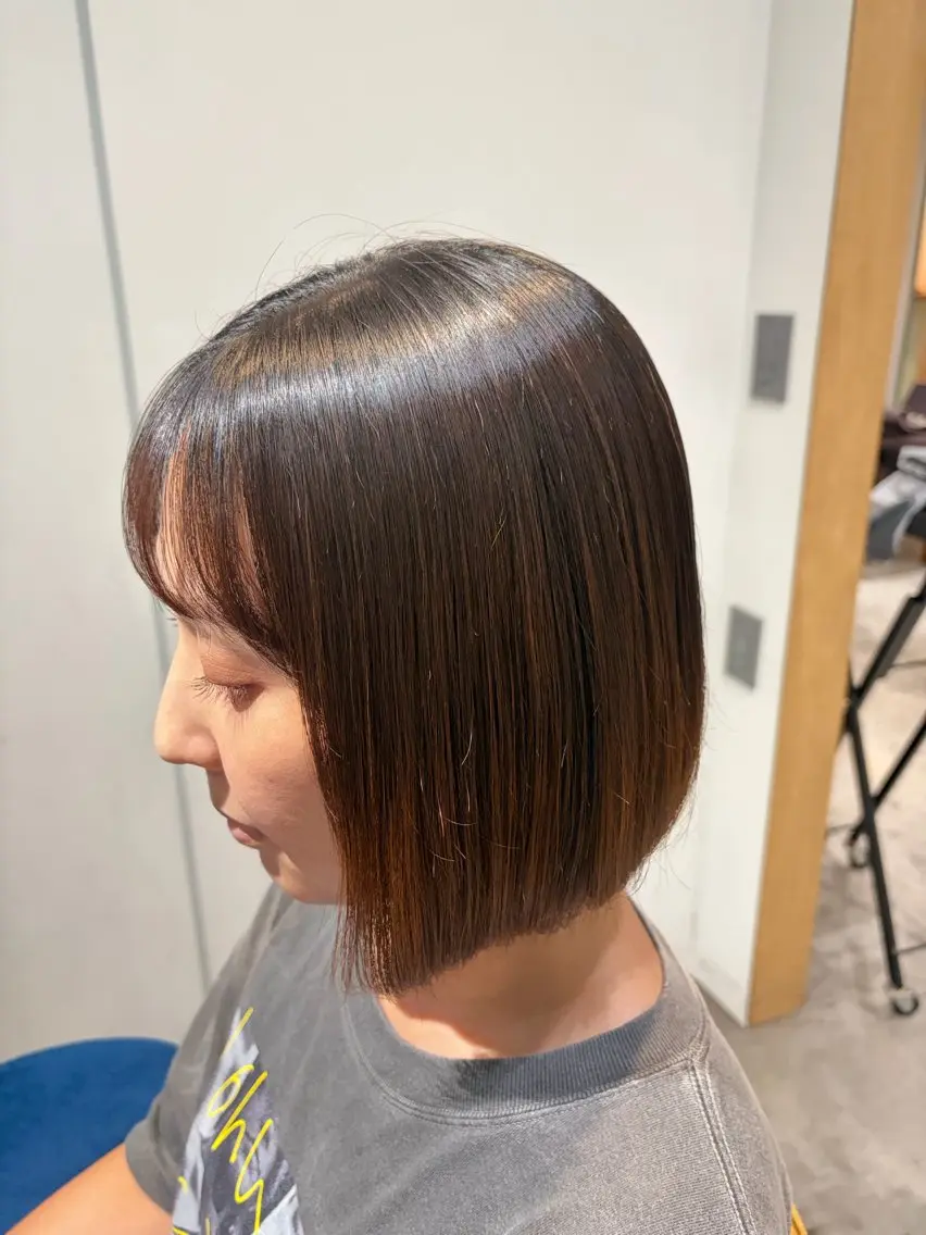 縮毛矯正 🫧透明感カラー🫧 koharuのヘアスタイル