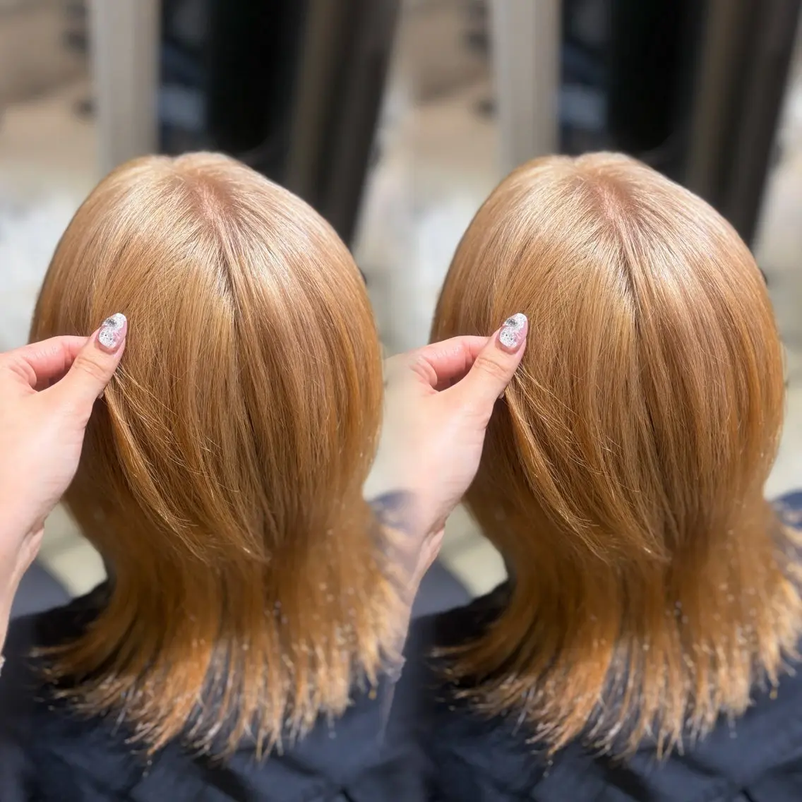 ショート レイヤー/ハイトーン 🤍reina🤍のヘアスタイル