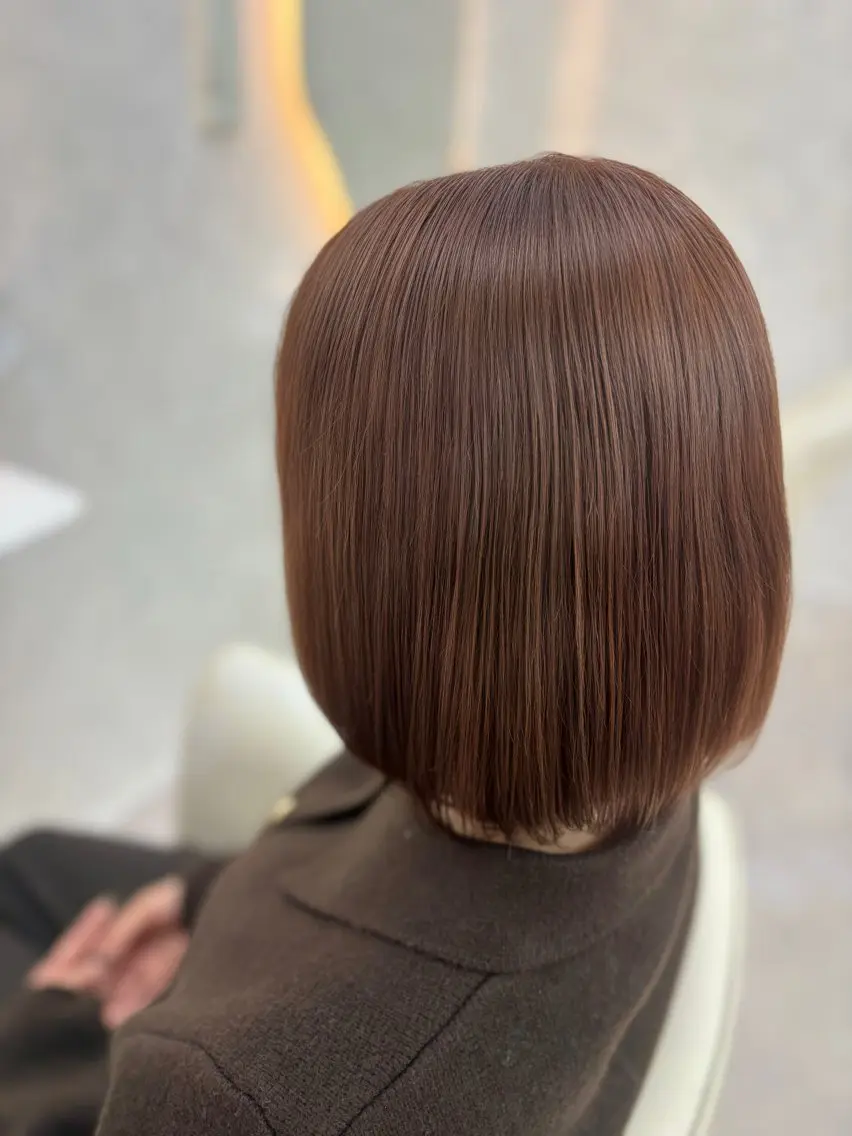 ショート オレンジブラウン カット 🎀asumi🍓 モデル様募集中🎀のヘアスタイル