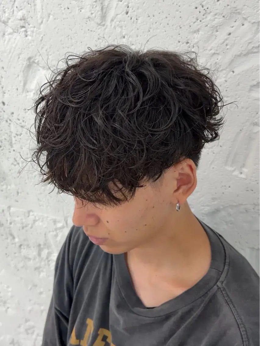 パーマ メンズ メンズパーマ 相野 隼人のヘアスタイル