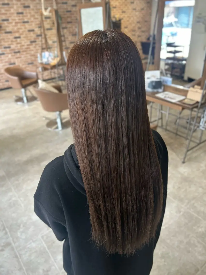 ロング 米村 美咲のヘアスタイル