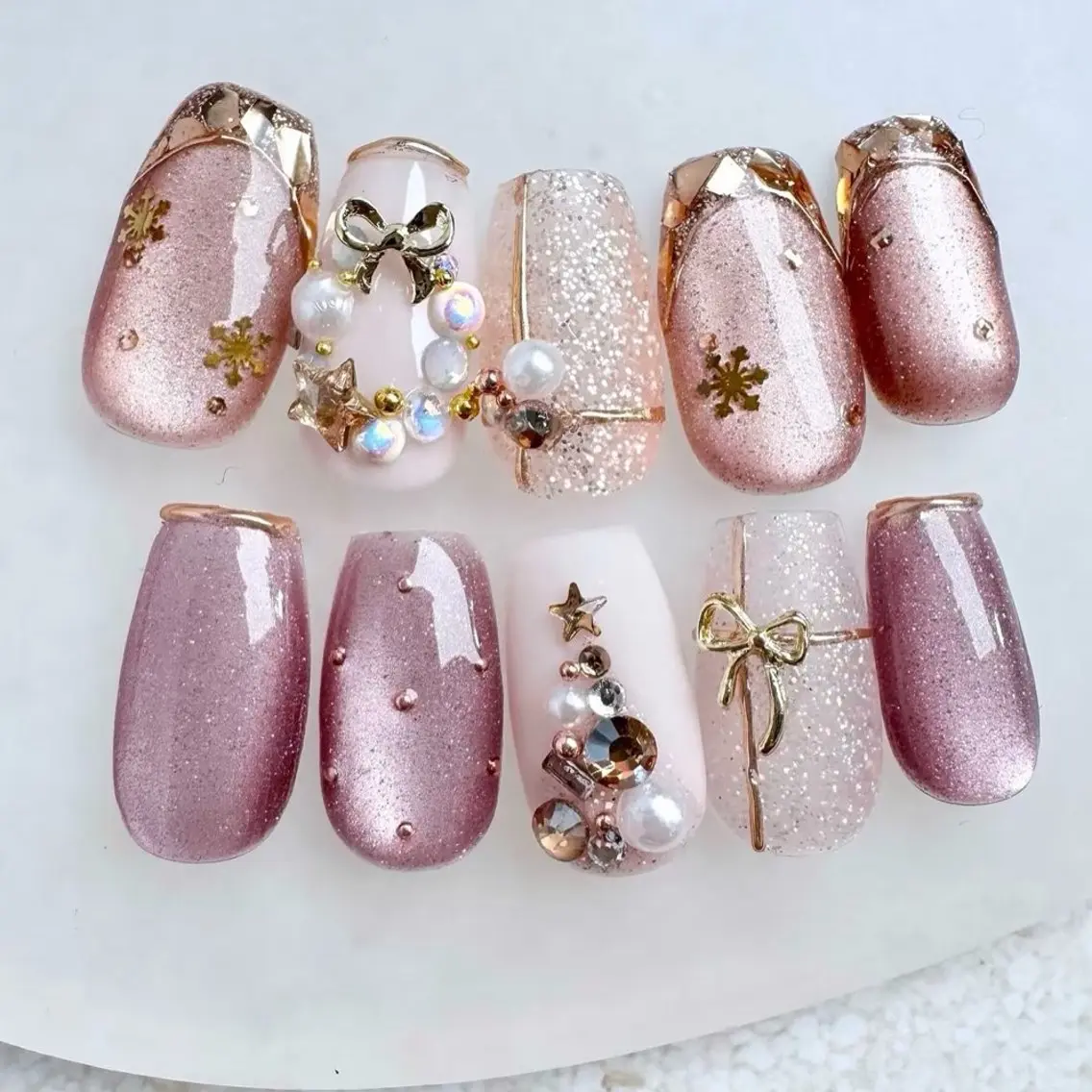 ネイル アートネイル チークネイル 長さ出し フレンチネイル ジェルネイル YK Beauty Salonのマツエク・マツパデザイン
