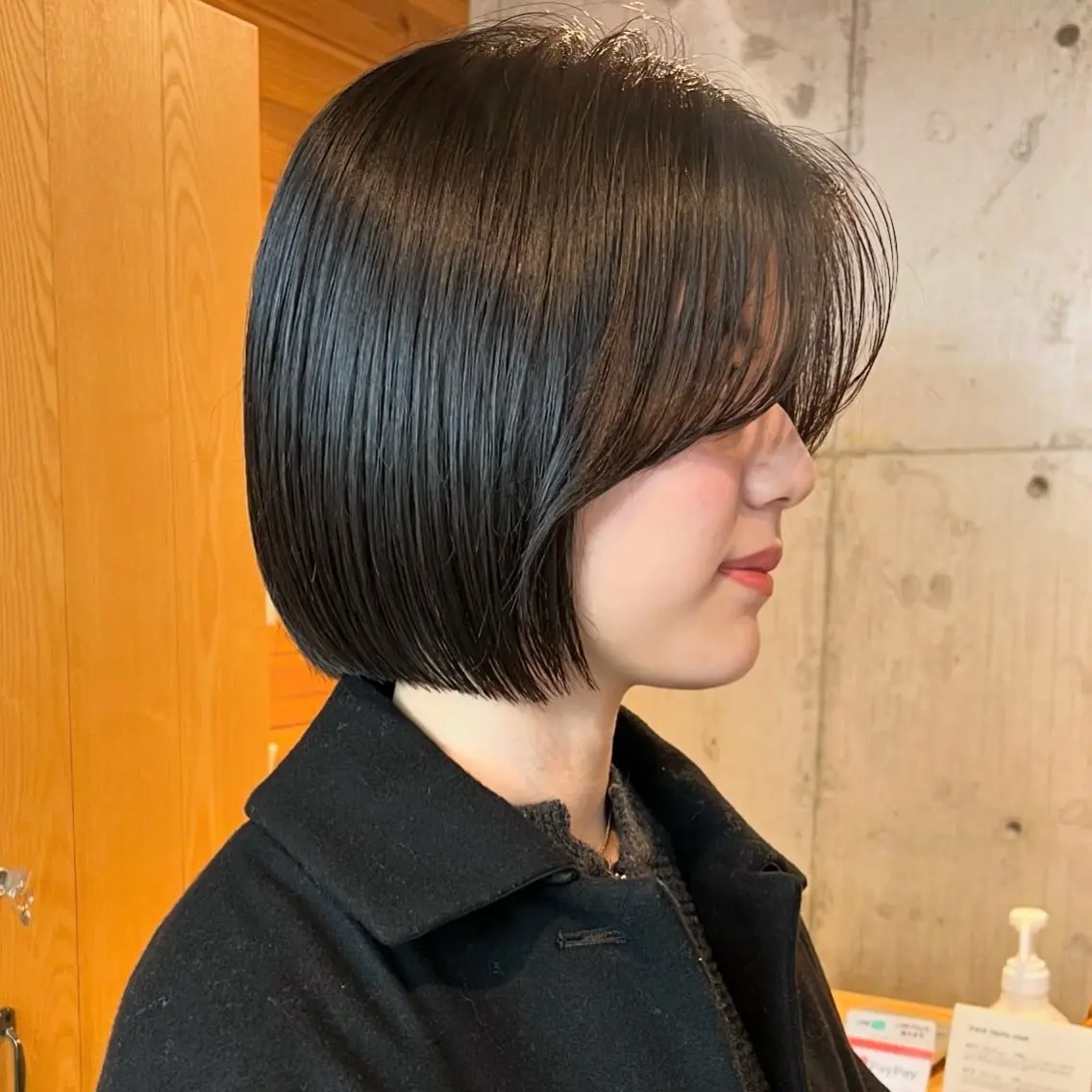 カエデ🐬 カットカラーモデルのヘアスタイル