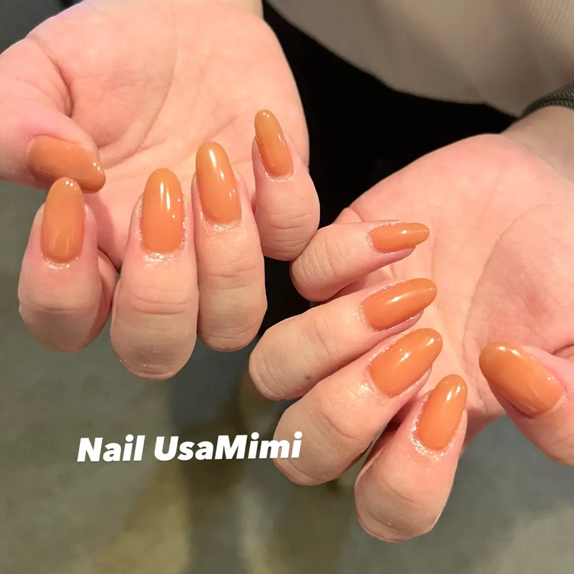 ネイル ブラウン Nail Usa Mimi ASAKOのネイルデザイン