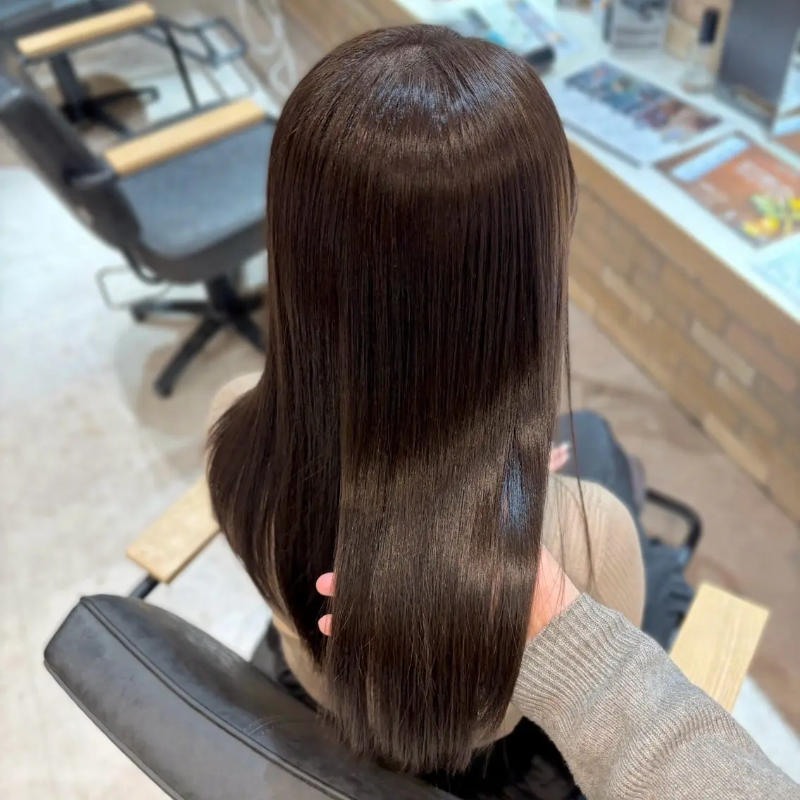 ロング カラー ブラウンカラー 透明感カラー ヘアカラー しょう / 透明感カラー🍃のヘアスタイル