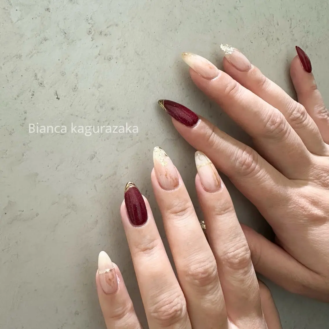 ハンド✋/オフなし【選べる定額デザイン¥7,800~8,800🍒✨】市ヶ谷/パラジェル変更🙆♀️の写真