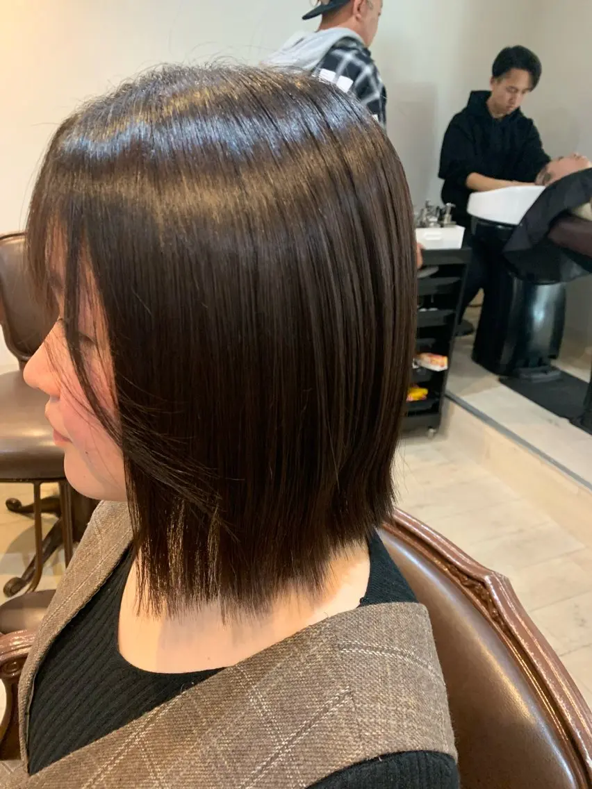 ミディアム 🍃 𝙍𝙀𝙉𝘼のヘアスタイル