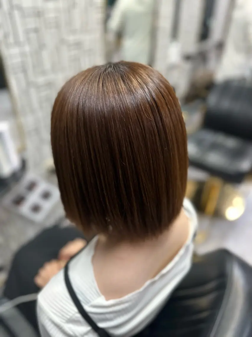 ショート トリートメント 北村 理奈のヘアスタイル