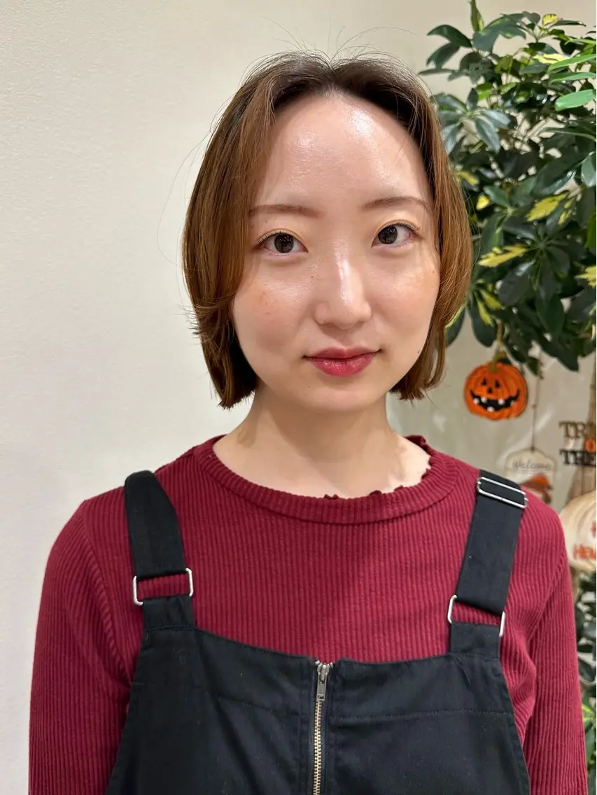 ショート レイヤーカット カットモデル 募集中/アスカのヘアスタイル