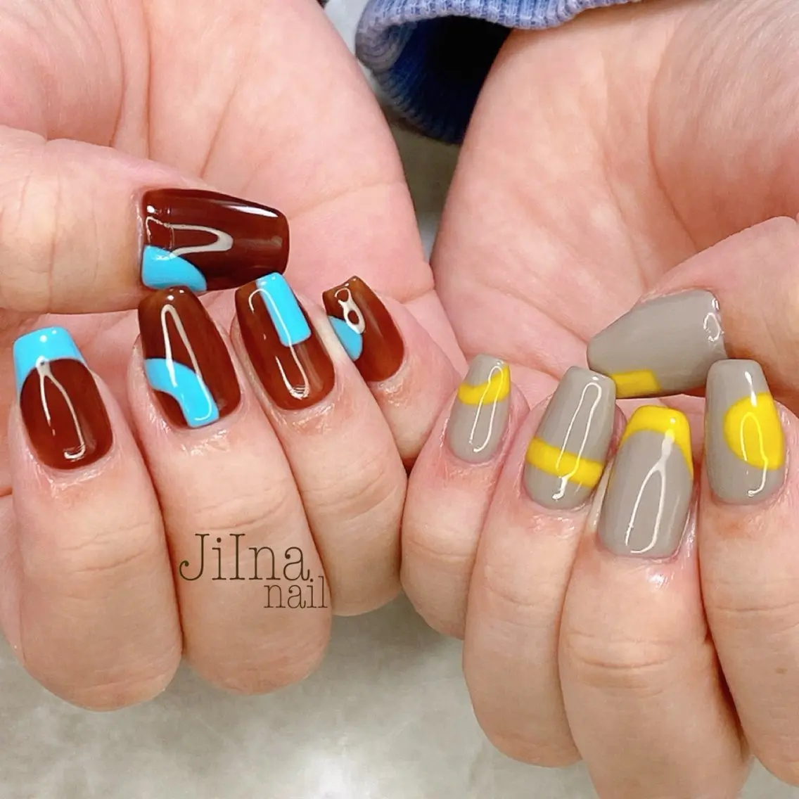 ネイル 持ち込み JiIna nailのネイルデザイン